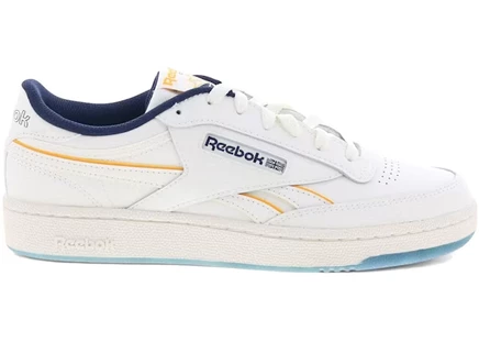 Кроссовки Reebok Club C Revenge, меловые/голубые/золотистые