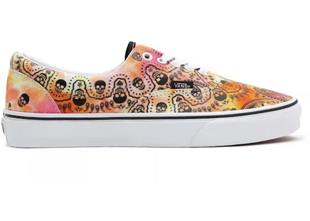 Унисекс кеды Vans Era Bandana тай-дай, оранжевые