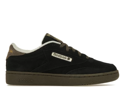Мужские кеды Reebok Club C 85 END Stout, черно-серые