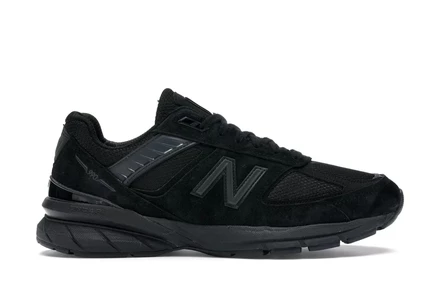 Мужские кроссовки New Balance 990v5, произведенные в США, черные