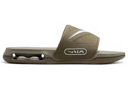 Мужские слайды Nike Air Max Cirro, оливково-серебристые