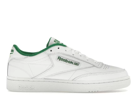 Мужские кроссовки Reebok Club C 85 My Name Is, бело-зеленые