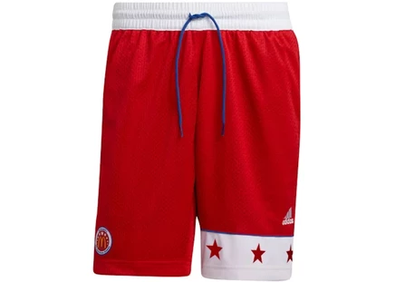 Мужские шорты Adidas x Eric Emanuel Old-School, красные