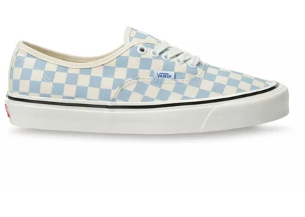 Мужские кеды Vans Authentic 44 DX Anaheim, голубые в клетку