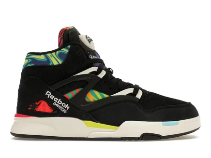 Мужские кроссовки Reebok Pump Omni Zone 2 The Young Bucks, черно-фиолетовые