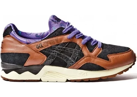 Мужские кроссовки Asics Gel-Lyte V, коричнево-черные