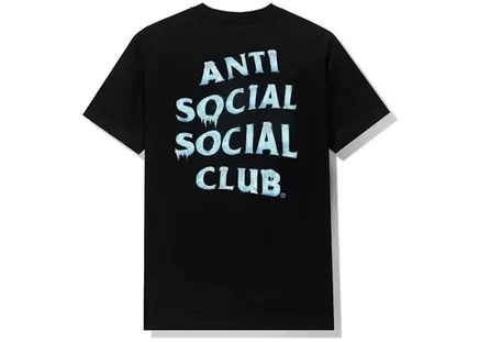 Мужская футболка Anti Social Social Club Cold Sweats, черная