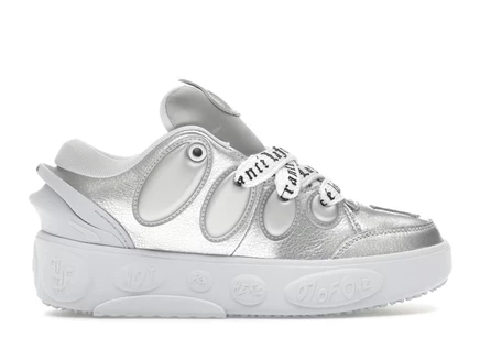 Детские кроссовки Puma LaMelo Chrome, серебристые