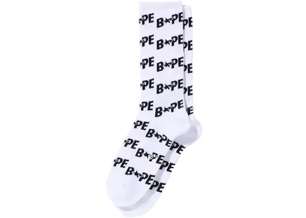 Мужские носки Bape Sta, белые