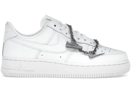 Женские кроссовки Nike Air Force 1 '07 Mini Charm, белые