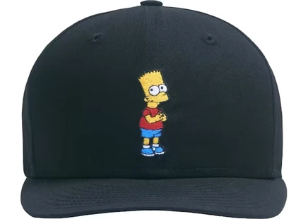 Мужская кепка Kith x The Simpsons Bart 59Fifty, черная