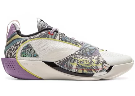 Мужские кроссовки Li-Ning Wade All City 13, бело-фиолетовые