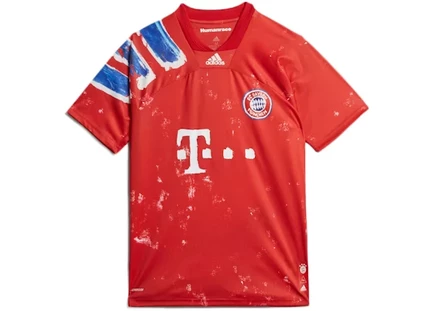 Мужское джерси Adidas FC Bayern Human Race, красно-белое