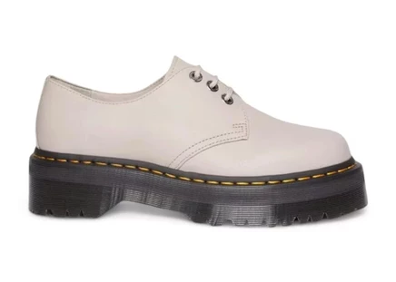 Мужские туфли Dr. Martens 1461 II Pisa платформенные, тауп