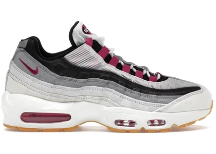 Кроссовки Nike Air Max 95 SB, бело-серо-фиолетовые