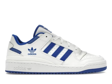 Мужские кроссовки Adidas Forum Low CL, бело-синие