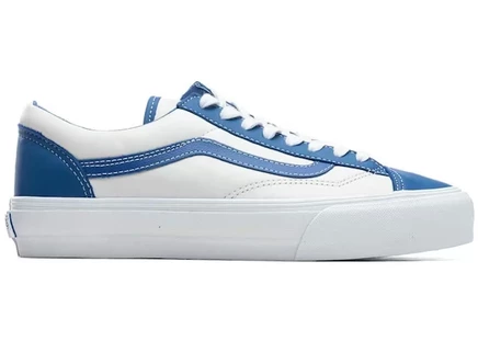 Мужские кеды Vans Style 36 VLT LX, белые/морской синий