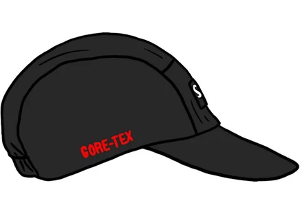 Унисекс кепка Supreme GORE-TEX Long Bill Camp, черная