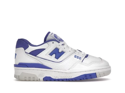 Женские кроссовки New Balance 550 Aura Purple, бело-лиловые