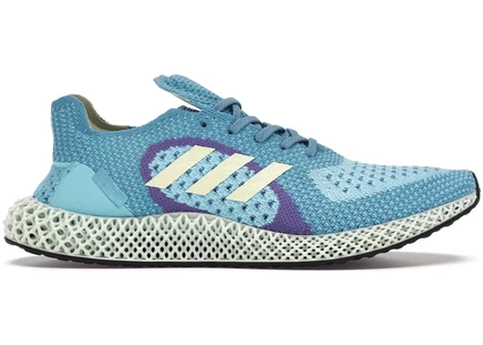 Мужские кроссовки Adidas ZX Runner 4D, голубые