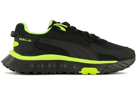 Мужские кроссовки Puma Mile Rider LaMelo, черно-зеленые