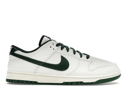 Мужские кроссовки Nike Dunk Low Retro, кремовые/зеленые