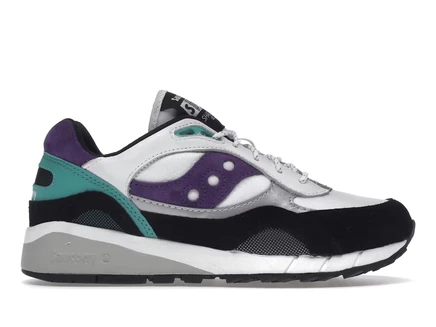 Мужские кроссовки Saucony Shadow 6000, белые/бирюзовые/фиолетовые