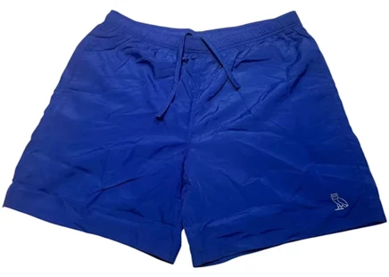 OVO Nylon Running Shorts Blue blue