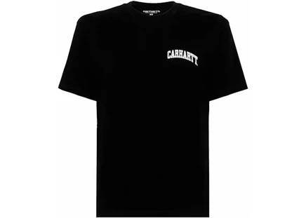 Мужская футболка Carhartt University Script, черно-белая