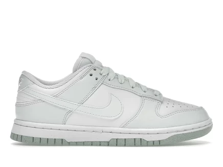 Женские кроссовки Nike Dunk Low Next Nature, бело-мятные