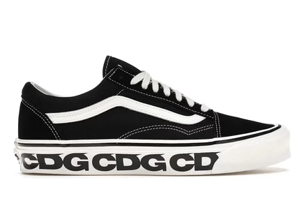 Мужские кеды Vans Old Skool LX Comme des Garçons, черные