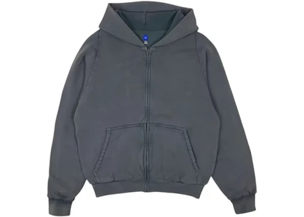 Мужское худи Yeezy x Gap Zip Up, серое