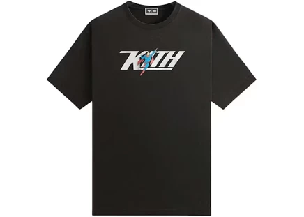 Мужская футболка Kith x Superman Flight Vintage, черная