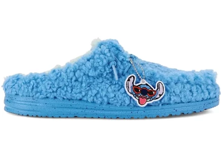 Мужские слипоны hey dude wally slipper disney stitch, синие