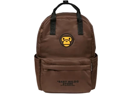 Средний рюкзак Bape Baby Milo Store, коричневый