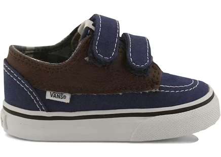 Детские кеды Vans Brigata V Leather, синие