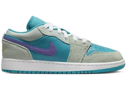 Детские кроссовки Jordan 1 Low SE, Pistachio Frost