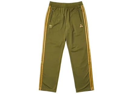 Трековые штаны Palace adidas Firebird, оливковые