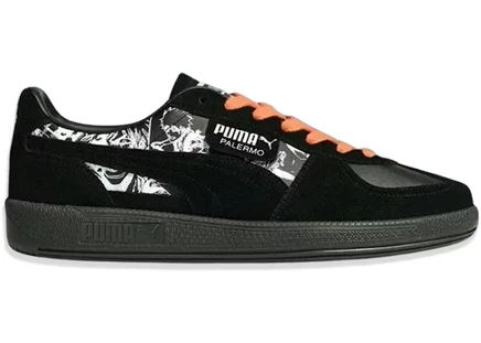 Мужские кроссовки Puma Palermo Kurosaki, черно-оранжевые