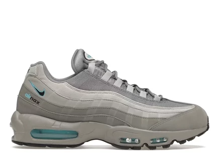 Мужские кроссовки Nike Air Max 95 Retro Logo, Grey Aqua