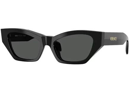 Очки солнцезащитные Versace Cat-Eye VE_4488U 53 мм, черные