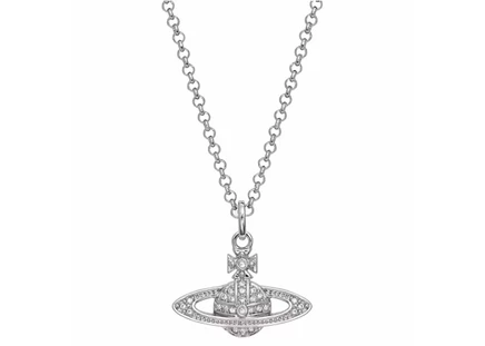 Женское ожерелье Vivienne Westwood Mini, серебристое