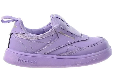 Детские кроссовки Reebok Club C Cardi B Coated, фиолетовые