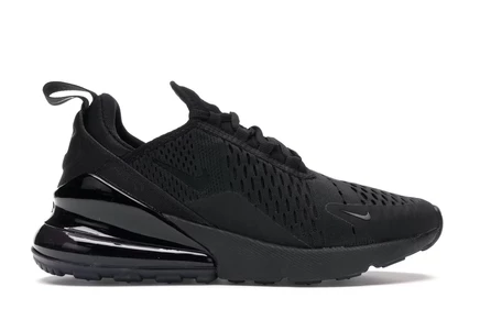 Женские кроссовки Nike Air Max 270 Triple Black, черные