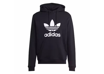 Мужское худи Adidas Adicolor Classics Trefoil, черно-белое