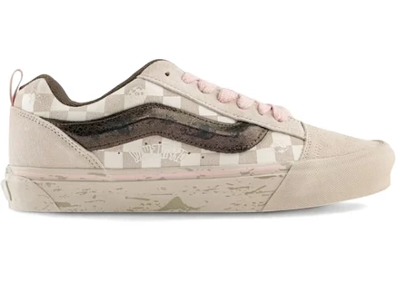 Мужские кроссовки Vans Knu Skool Pop Mart, овсяно-бежевые