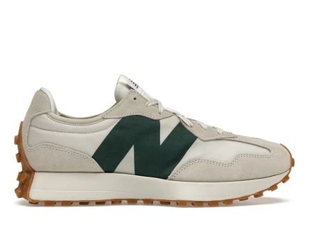 Мужские кроссовки New Balance 327 Timberwolf, серый/зеленый