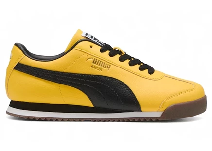 Кроссовки Puma Roma 24 Standard, жёлто-черные