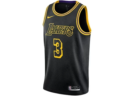 Мужская майка Nike Lakers Anthony Davis Swingman, черная