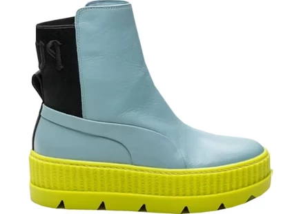 Женские ботинки-кроссовки Puma Fenty Chelsea, сине-серые